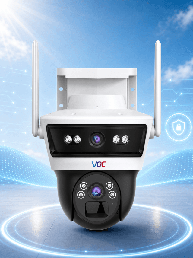 VOC Dual Lens IP Camera