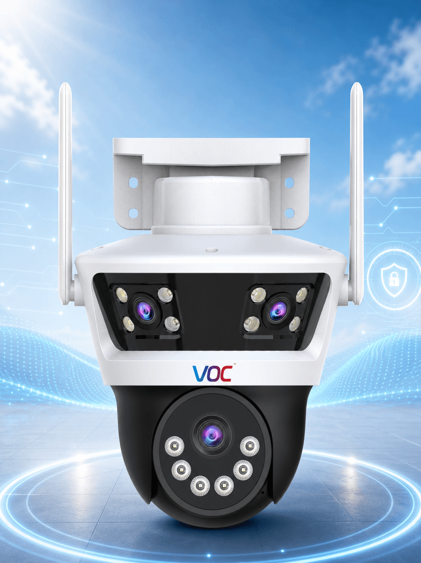 VOC Triple Lens IP Camera